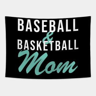 Baseball and Basketball Mom Baseball Mom Tapestry