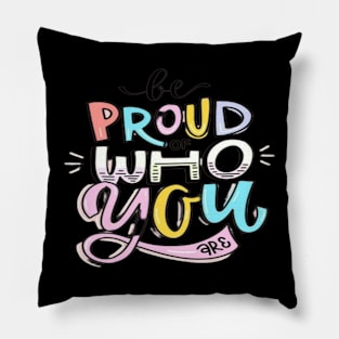 Positive motivational mindset Pillow