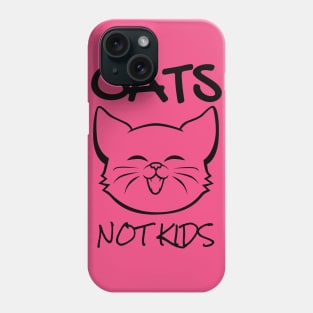 Cats Not Kids Phone Case