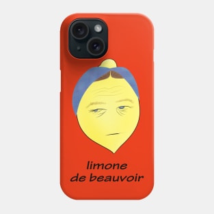 limone de beauvoir Phone Case