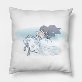 The Frozen Queen Pillow