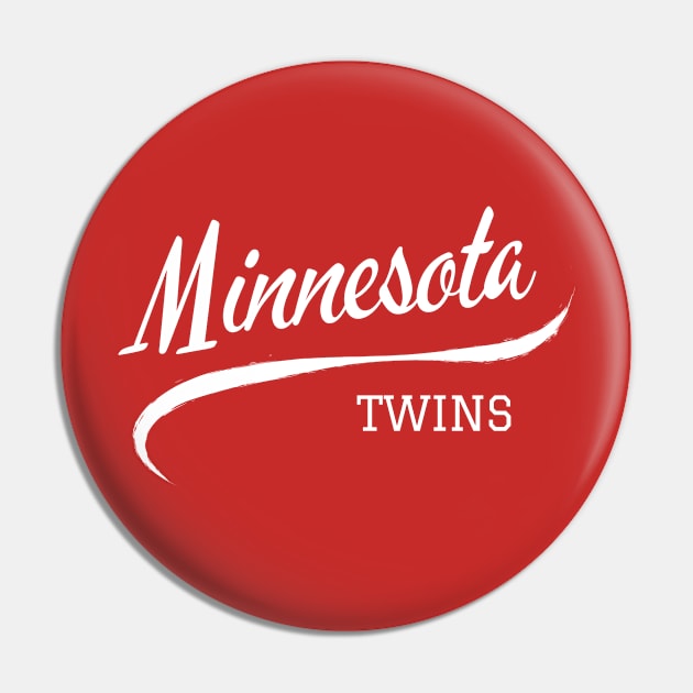 Minnesota Twins Wave Pin by CityTeeDesigns