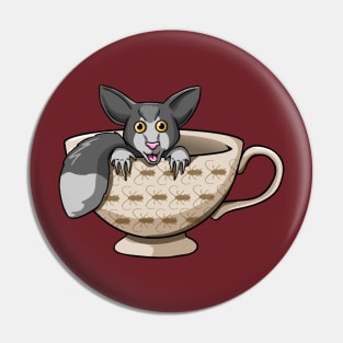 Cup of Aye-Aye Pin