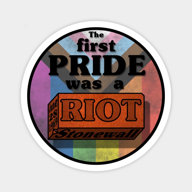 Pride was a riot Magnet by Aurii