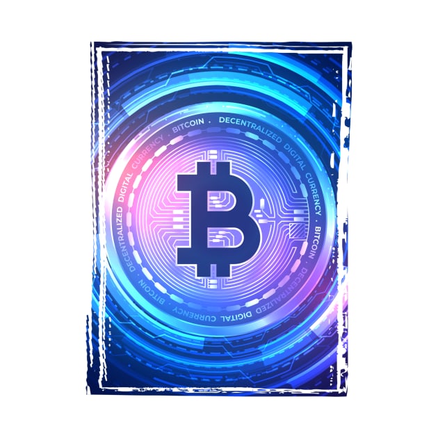 Bitcoin Digital Currency by CryptoTextile