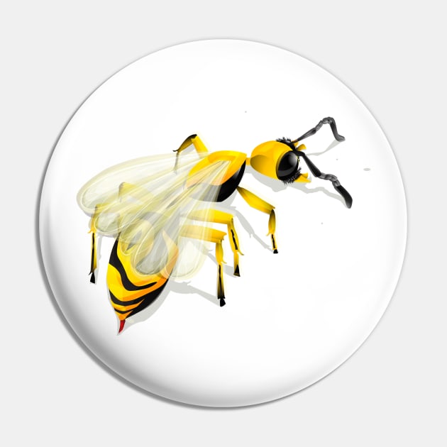 Wasp Pin by lirch