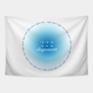 222 Alignment Angel Number Tapestry