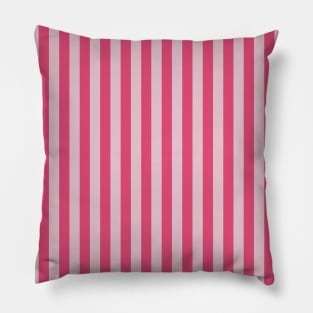 Rose Pink Stripes Pillow