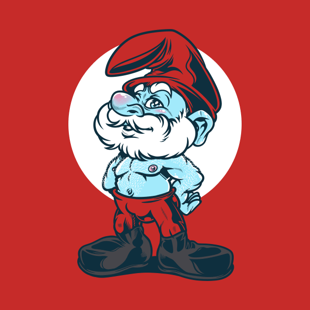 Tuff Toons - Daddy Smurf by GillesBone