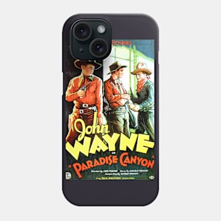 Vintage Western Movie Poster - Paradise Canyon Phone Case