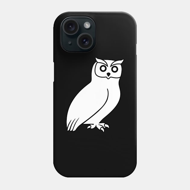 Owl Silhouette Phone Case by KC Happy Shop