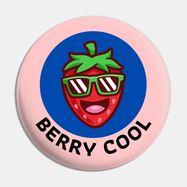 Berry Cool | Berry Pun Pin by Allthingspunny