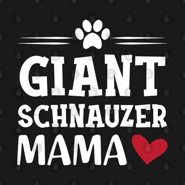 Giant schnauzer mama by KC Happy Shop