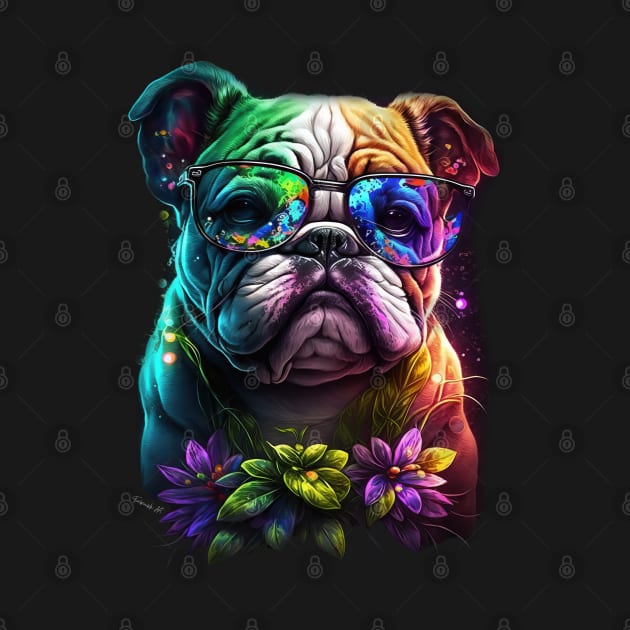 Colorful Dogs Designe #1 by Farbrausch Art