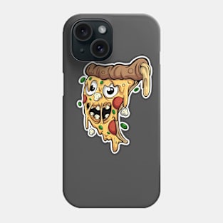 funny pizza Phone Case