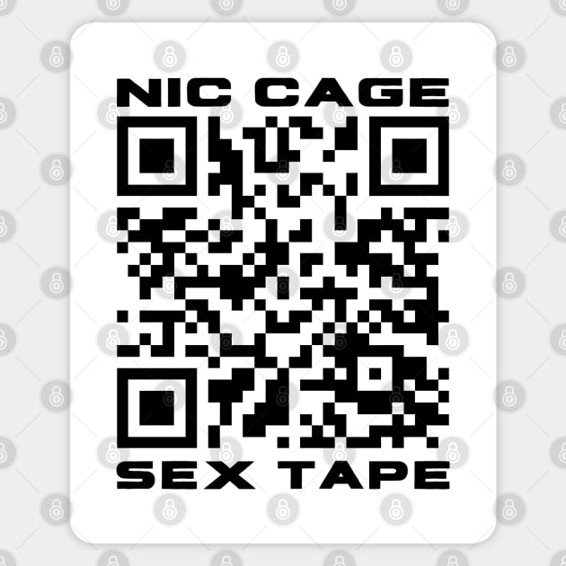 Rick Roll QR Code Sticker 