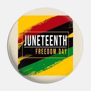 juneteenth freedom day Pin