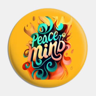 Peace Of Mind Pin