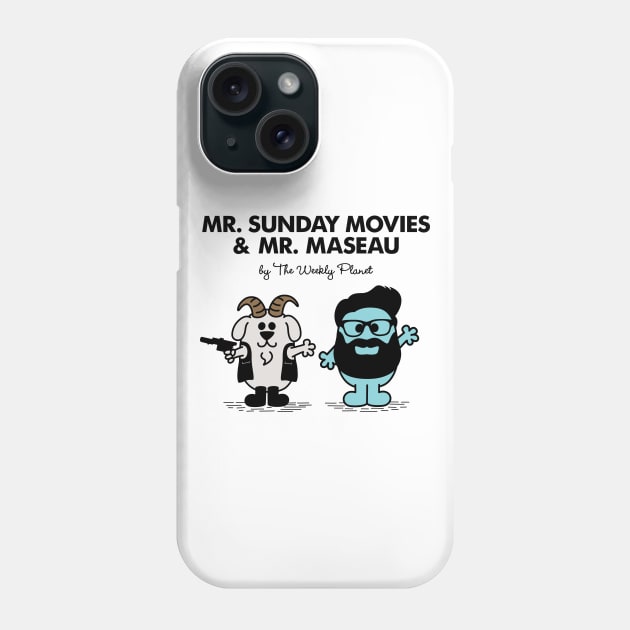 Mr Sunday and Mr Maseau Phone Case by Byway Design