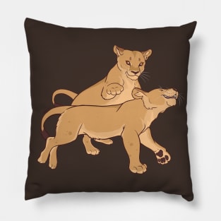 Playful Felines Pillow