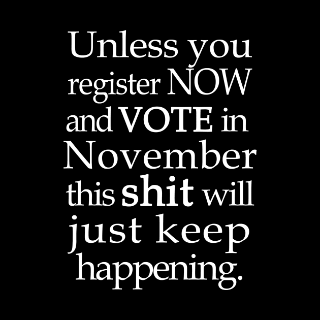 Register AND Vote by SeattleDesignCompany