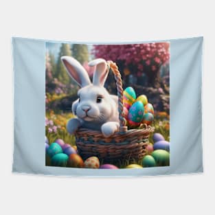 Cute colorful Easter Bunny Tapestry