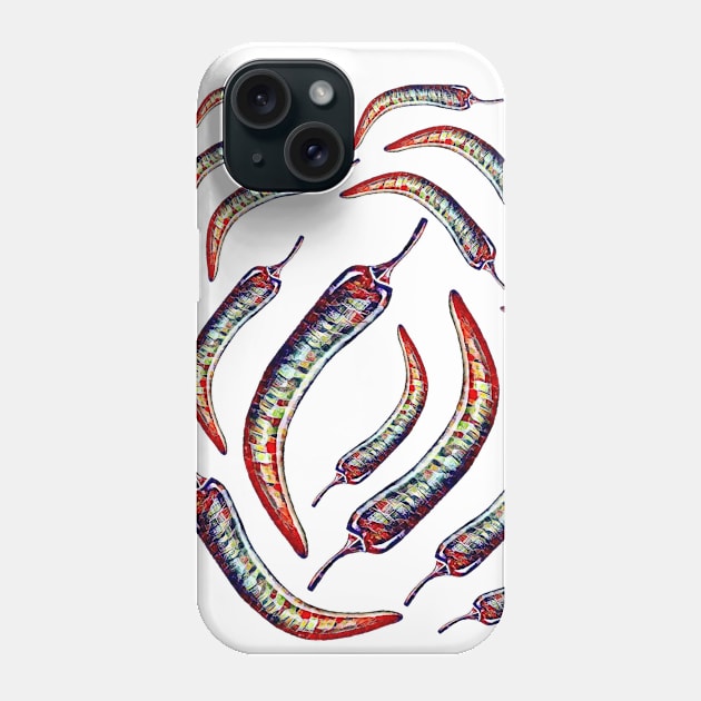 Pepper Pride Phone Case by MosaicTs1