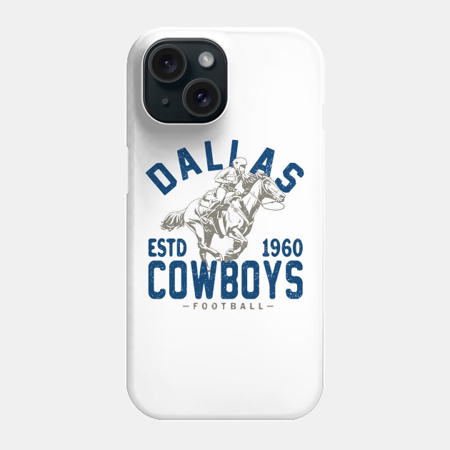 Vintage Dallas Cowboys 2 by Buck Tee Phone Case by Buck Tee