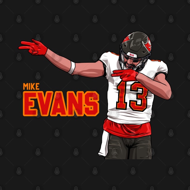 MIKE EVANS by origin illustrations