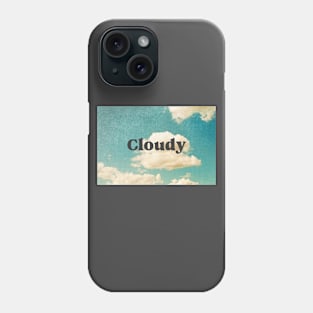 Cloudy Clouds Cloud Phone Case