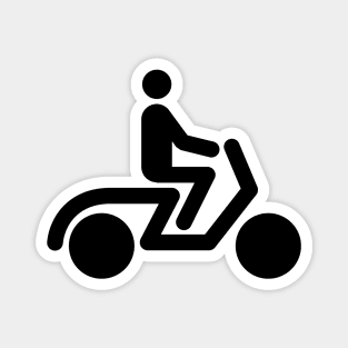 Scooter Icon Magnet