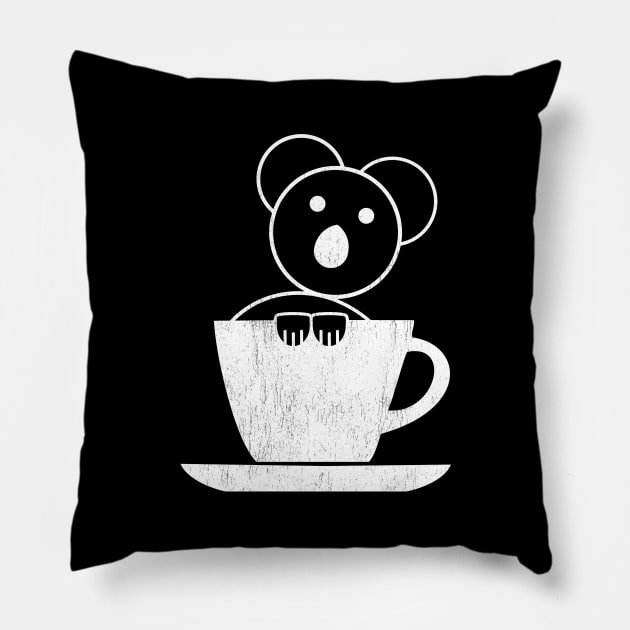 Koala Coffee - 100% Koalafied Pillow by All About Nerds