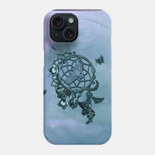 Beautiful dreamcatcher with bird and butterflies Phone Case