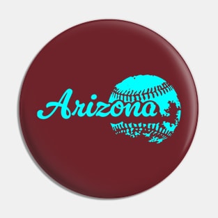 Arizona Baseball Pin