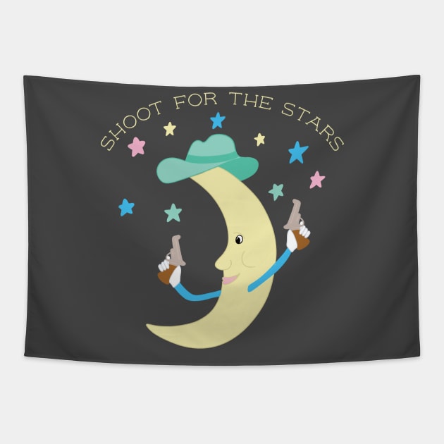 Shoot for the Stars Tapestry by Alissa Carin
