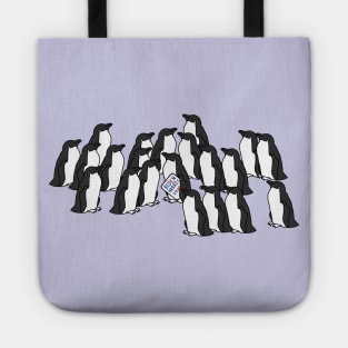 Penguin Brings News of Biden Harris Tote