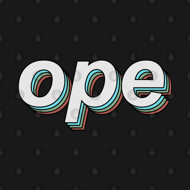 ope by mynameisliana