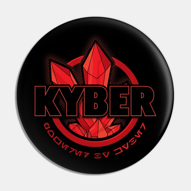 Powered by KYBER - red Pin by TrulyMadlyGeekly