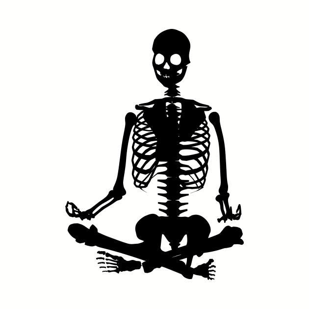 Skeleton Meditation by Mollie