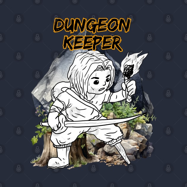 Dungeon Keeper Raider thief DnD fantasy character by Moonwing