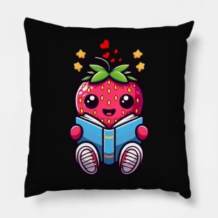 Berries Read Pillow