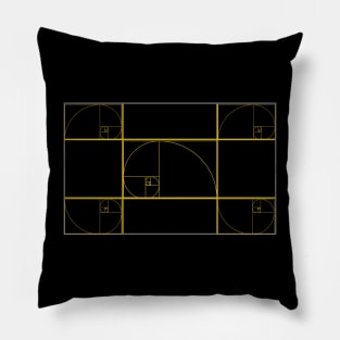 fibonacci day Pillow