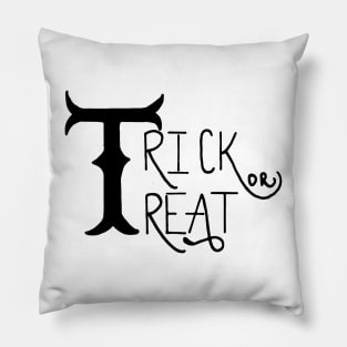 Retro Trick or Treat Pillow