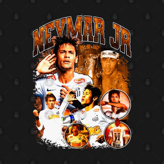 Neymar JR Santos Vintage Retro Design