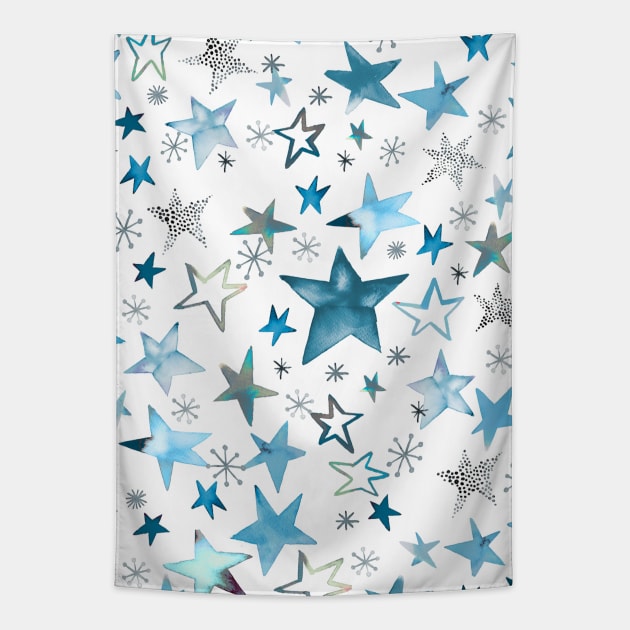 Stars Tapestry by ninoladesign