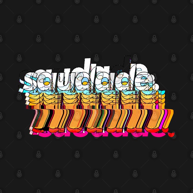 Saudade #3 /// Original Typographic Glitch Artwork by DankFutura