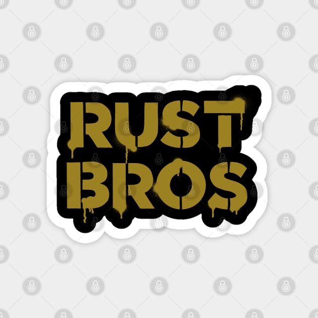 rush bros Magnet by guilhermedamatta