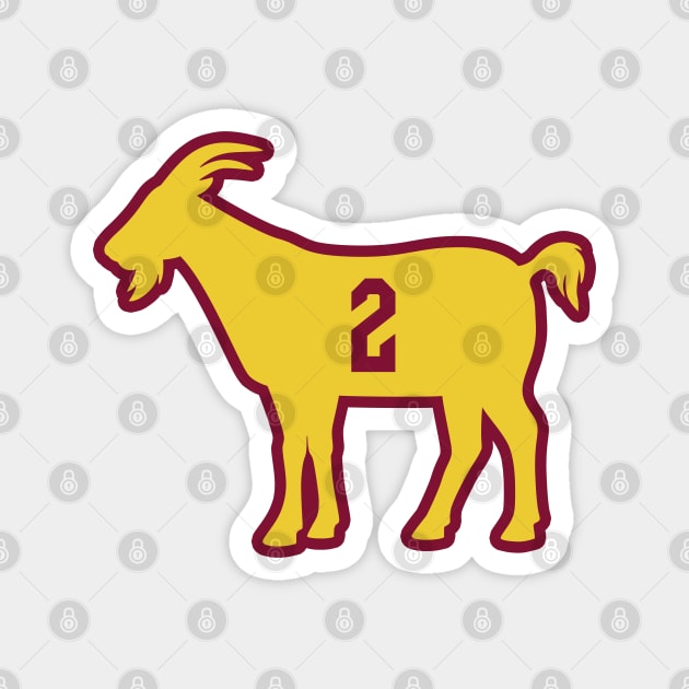 CLE GOAT - 2 - Wine Magnet by KFig21