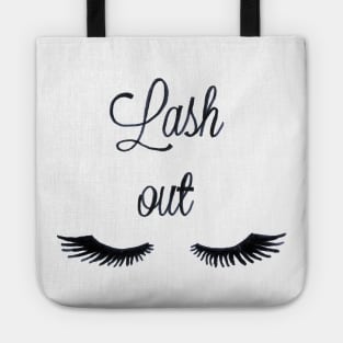 Lashes makeup eye mascara  artist gift Tote