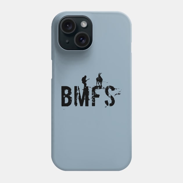 BMFS Black silhouette Phone Case by Trigger413